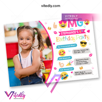 emoji-birthday-invitation-with-photo