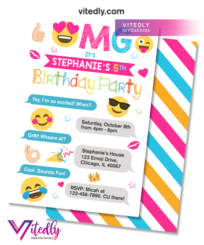 Emoji Invitations