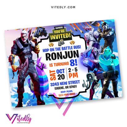 Fortnite Invitation Season 11
