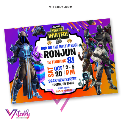 Fortnite Invitations