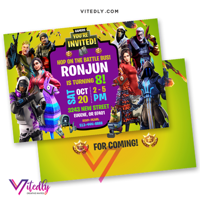 Fortnite Invitations
