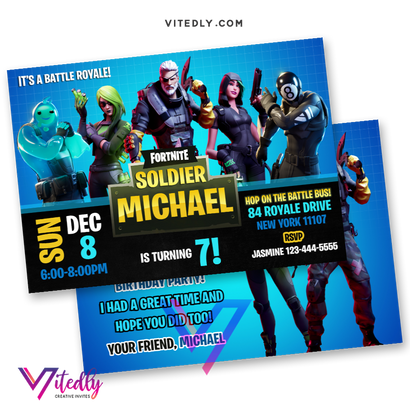 Fortnite Invitation Season 11