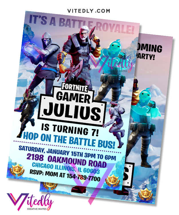 fortnite-invitation-season-11-with-free-thank-you-card-vitedly for Fortnite Birthday Card Free Printable Fortnite Invitation Season 11 with FREE Thank you card! – Vitedly for Fortnite Birthday Card Free Printable