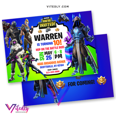 Fortnite Invitation Season 7