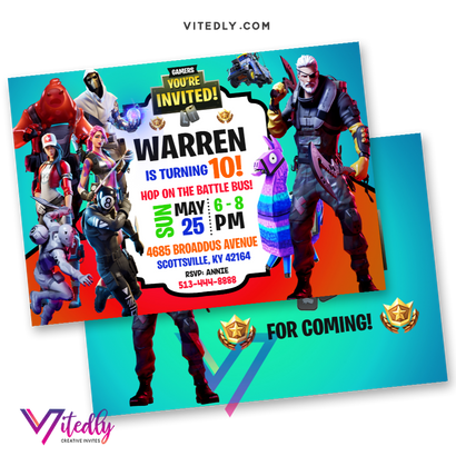 Fortnite Invitations Season 11