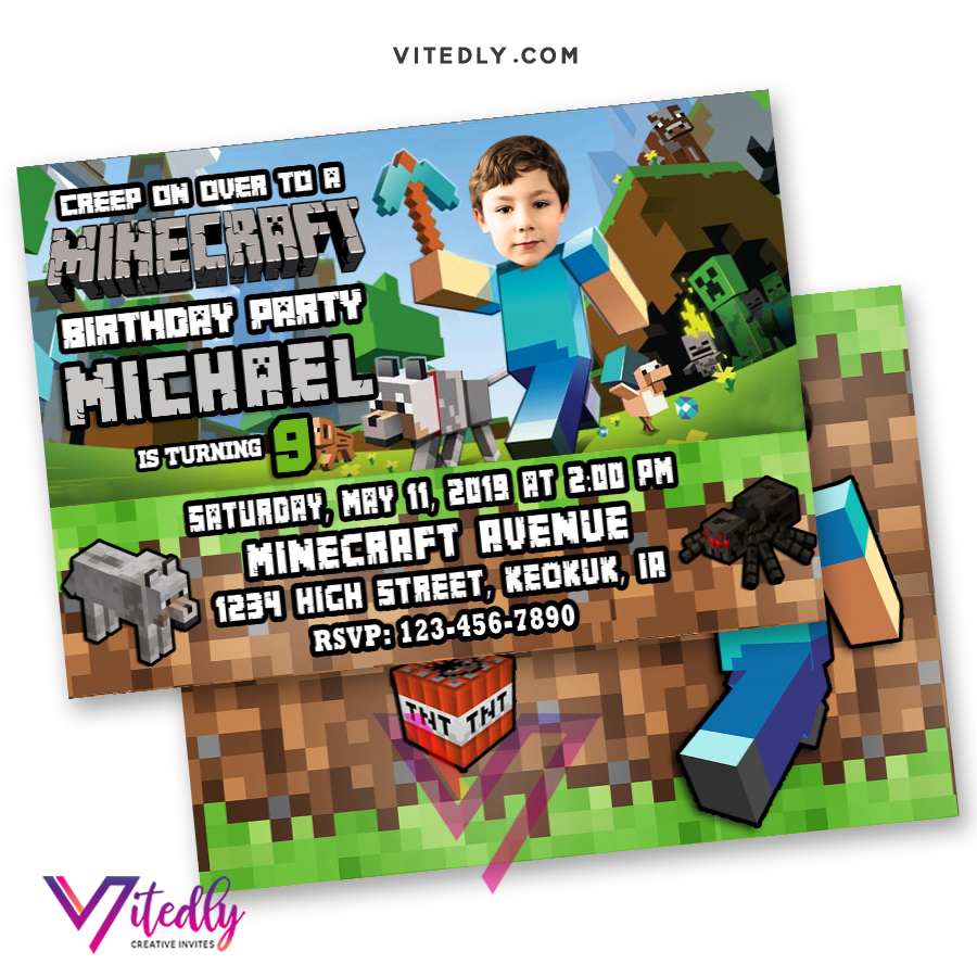 Minecraft Invitations