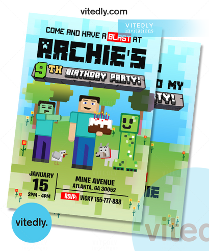 Minecraft Invitation