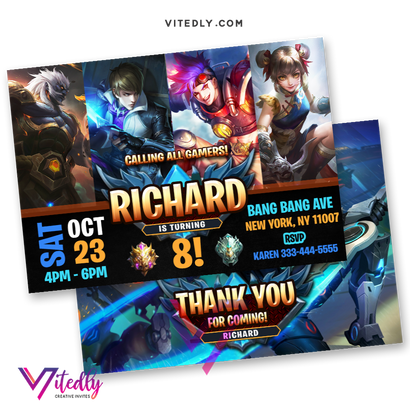 Mobile Legends Invitation
