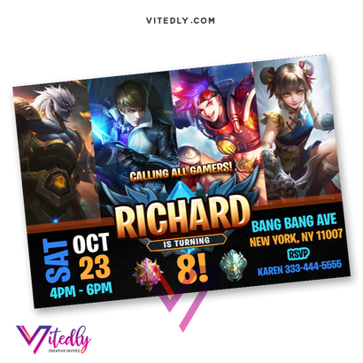 Mobile Legends Invitation