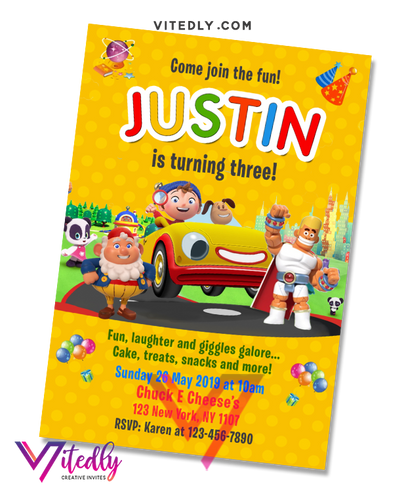 Noddy Invitation