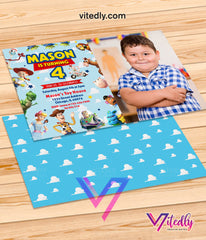 Toy Story Invitation with Photo