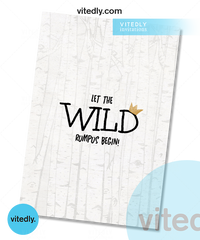 Where The Wild Things Are Back Design