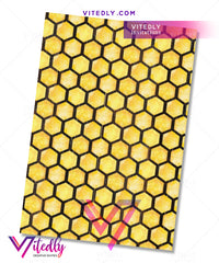 Bumble Bee Baby Shower back design