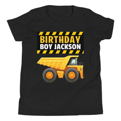 Construction Birthday T-Shirt
