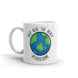 Help Save the World | Stay at Home Hashtag | Quarantine Mug, Quarantine Gift, Social Distancing Gift