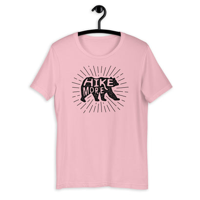 Hiking Shirt, Hike More Unisex T-Shirt - Adventure Camping shirt, Outdoors Shirt