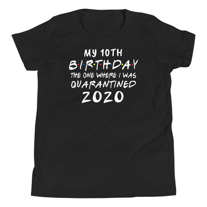 Funny Quarantine Birthday Shirt