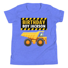 Construction Birthday T-Shirt for kids