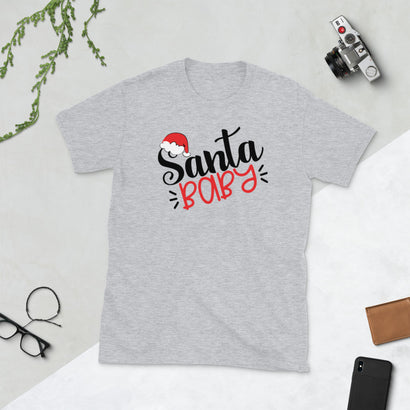 Christmas Shirt, Santa Baby Shirt, Santa Baby Tee, Christmas Party Shirt, Holiday Shirt, Cute Christmas Tee