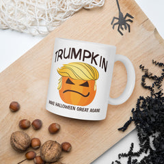 Donald Trump Halloween Mug, Halloween Gifts, Trump Mug for Halloween, Funny Trumpkin Mug, Halloween Gift Ideas