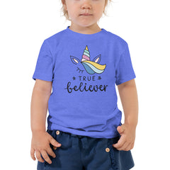 Unicorn True Believer T-shirt | Unicorn Toddler Shirt