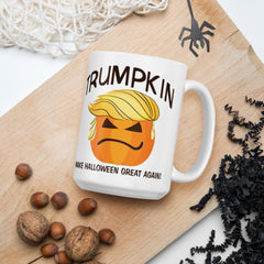 Donald Trump Halloween Mug, Halloween Gifts, Trump Mug for Halloween, Funny Trumpkin Mug, Halloween Gift Ideas