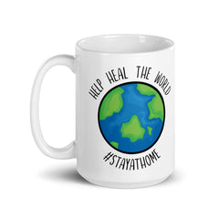 Help Save the World | Stay at Home Hashtag | Quarantine Mug, Quarantine Gift, Social Distancing Gift