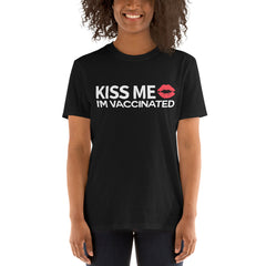 Kiss Me I'm Vaccinated Shirt, Valentines Shirt