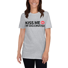 Kiss Me I'm Vaccinated Shirt, Valentines Shirt