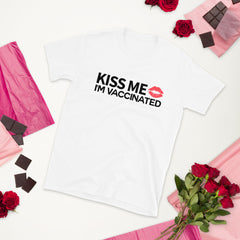 Kiss Me I'm Vaccinated Shirt, Valentines Shirt
