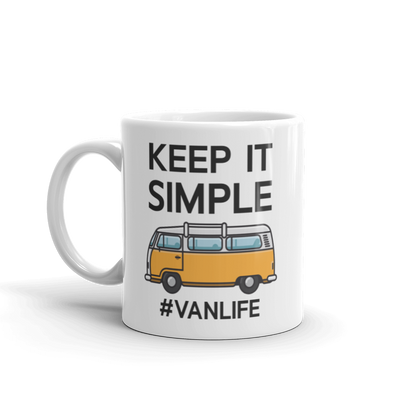 Keep it Simple #vanlife Mug | Van Life Mug