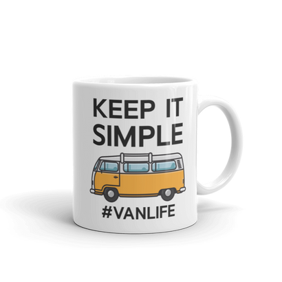 Keep it Simple #vanlife Mug | Van Life Mug