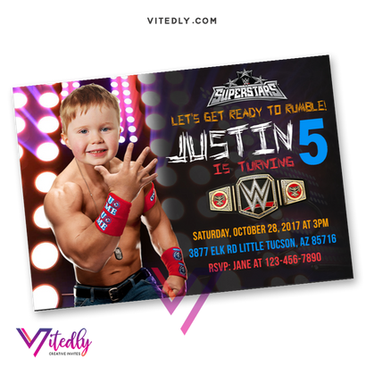 WWE Invitations 